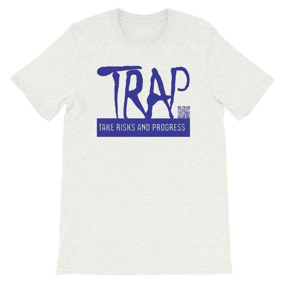 Take Risks And Progress Logo Tee (Blue)