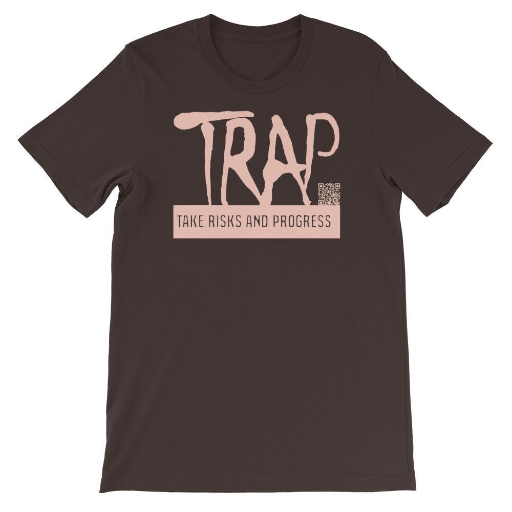Take Risks And Progress Logo Tee (Pink)