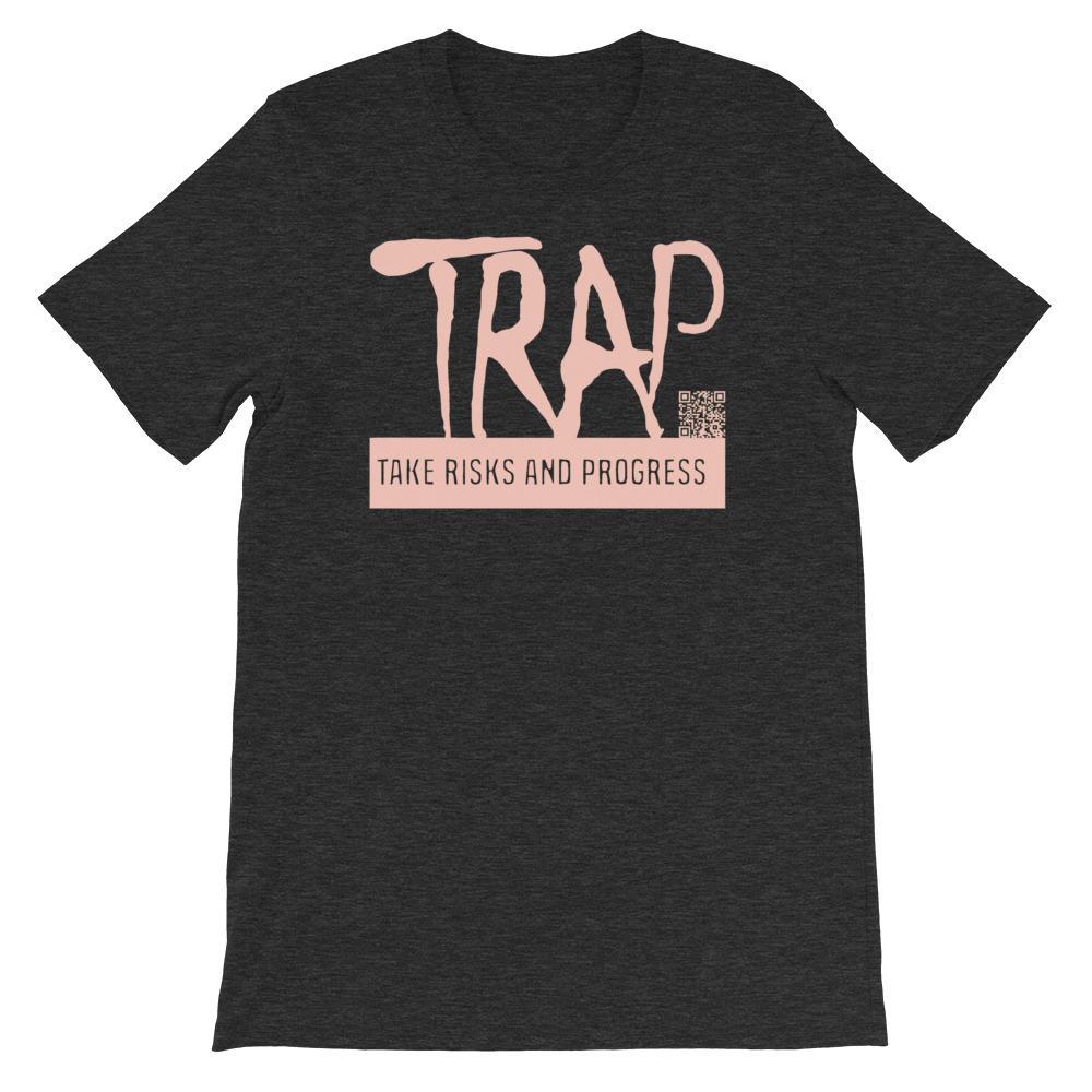 Take Risks And Progress Logo Tee (Pink)