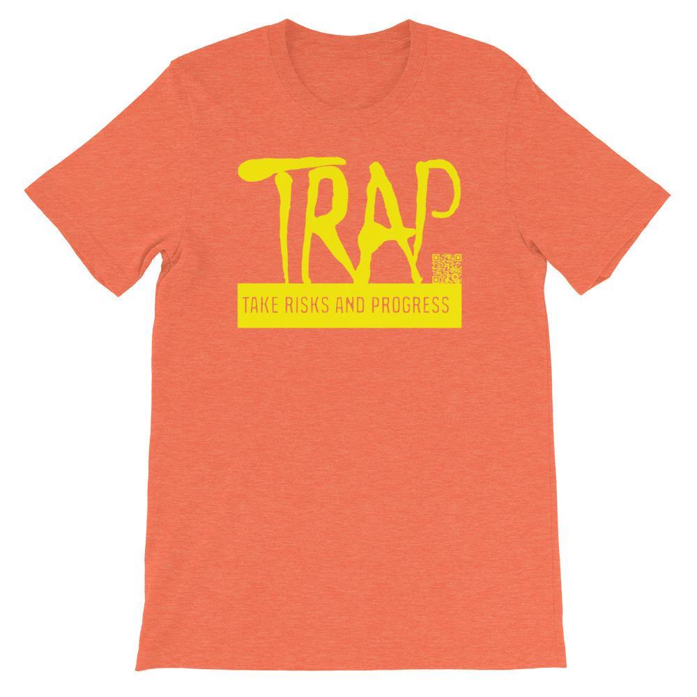 Take Risks And Progress Logo Tee (Yellow)