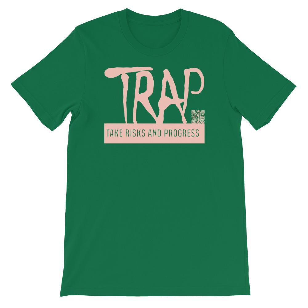 Take Risks And Progress Logo Tee (Pink)