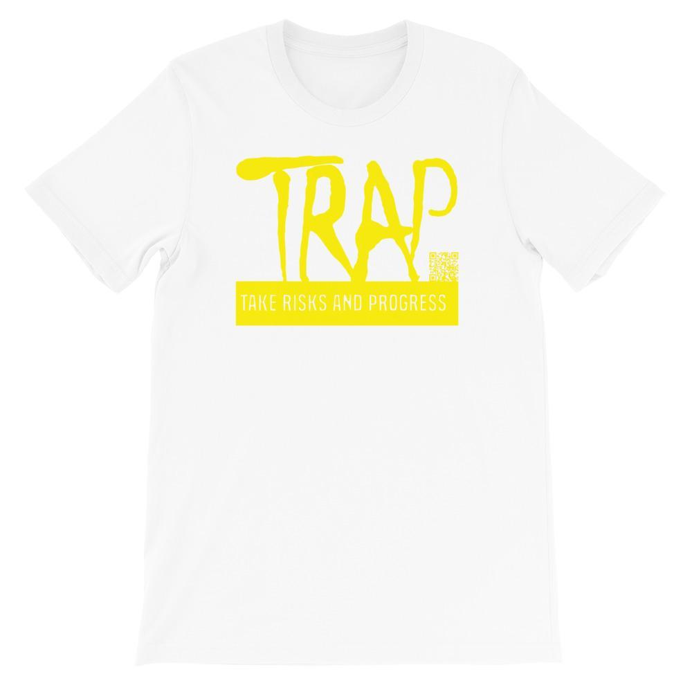 Take Risks And Progress Logo Tee (Yellow)
