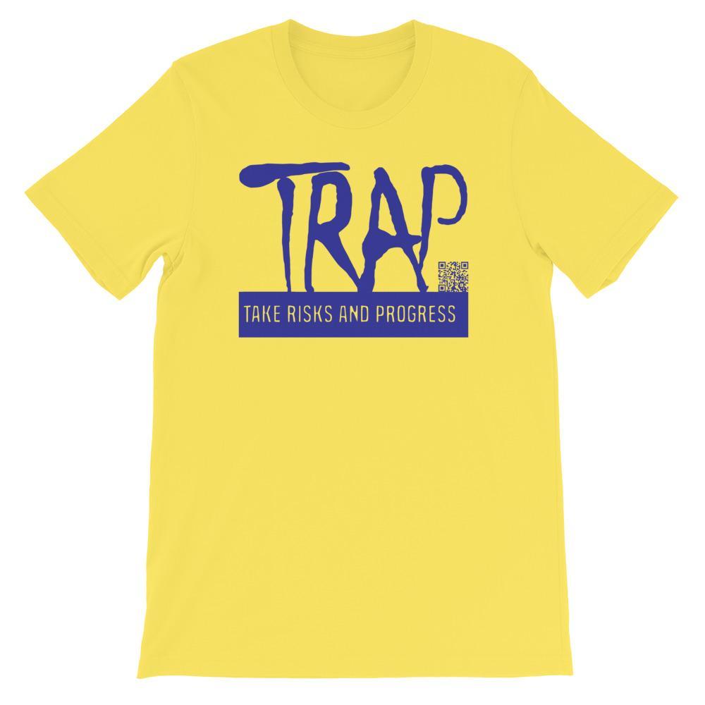 Take Risks And Progress Logo Tee (Blue)