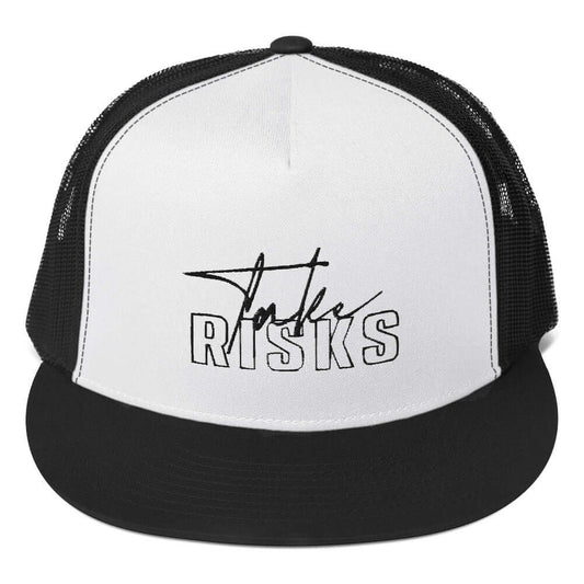 Take Risks Logo Classic Trucker Cap
