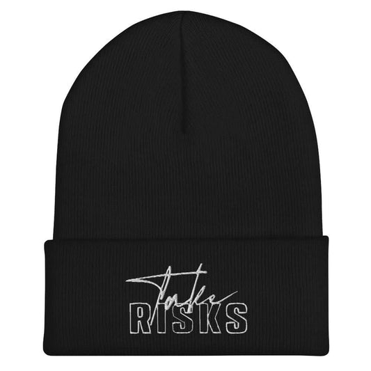 Take Risks Embroidered Beanie