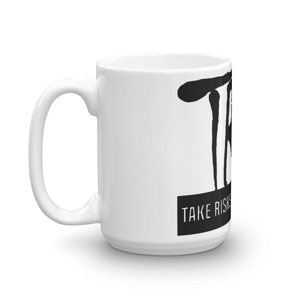 Take Risks And Progress Coffee Mug