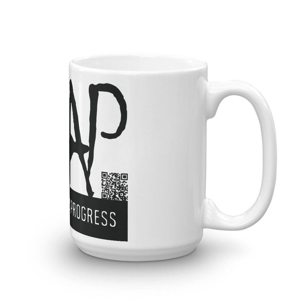 Take Risks And Progress Coffee Mug