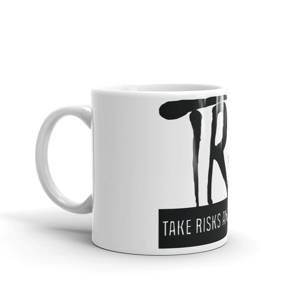 Take Risks And Progress Coffee Mug
