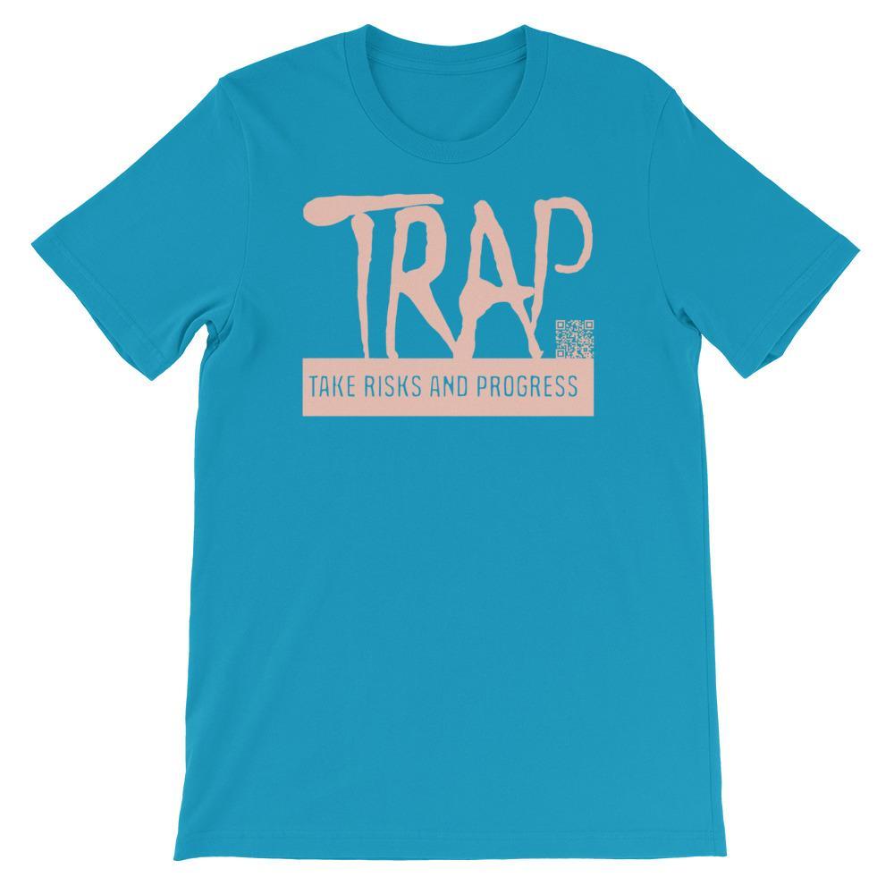 Take Risks And Progress Logo Tee (Pink)