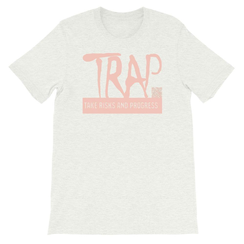 Take Risks And Progress Logo Tee (Pink)