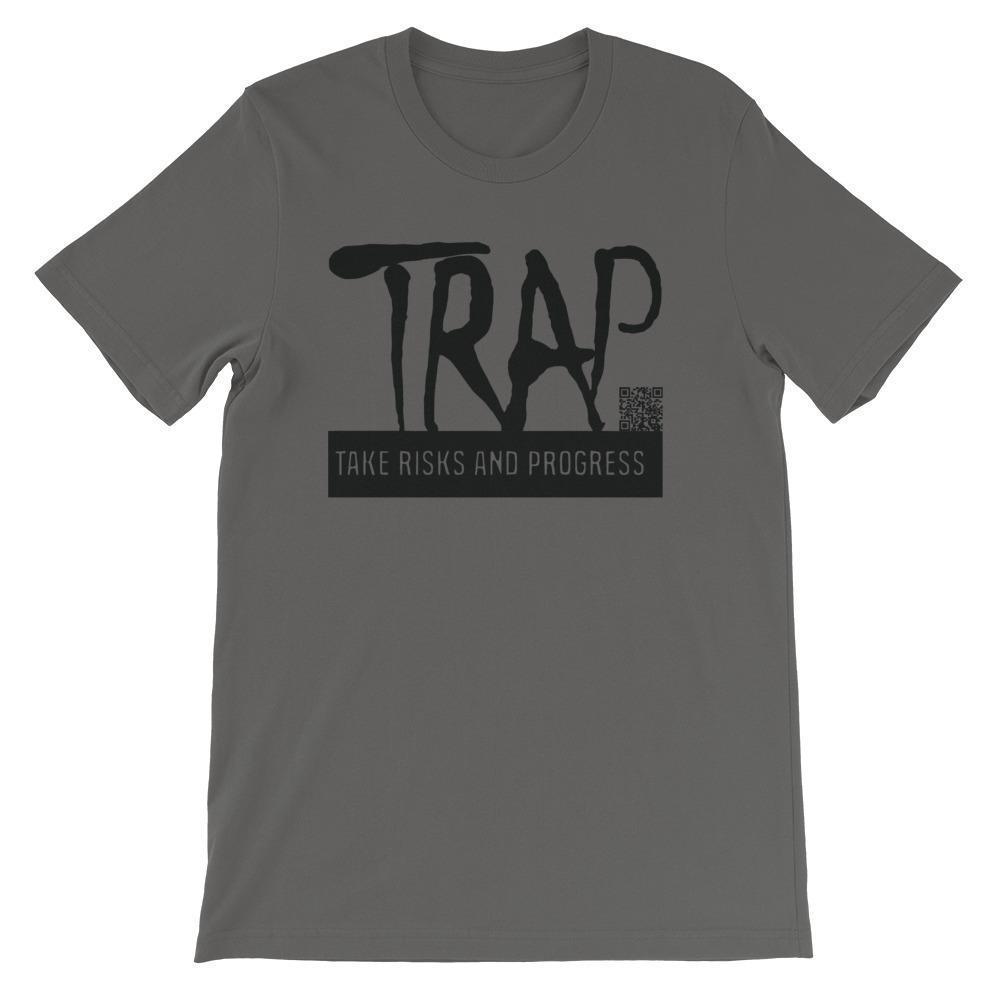 Take Risks And Progress Logo Tee (Black)