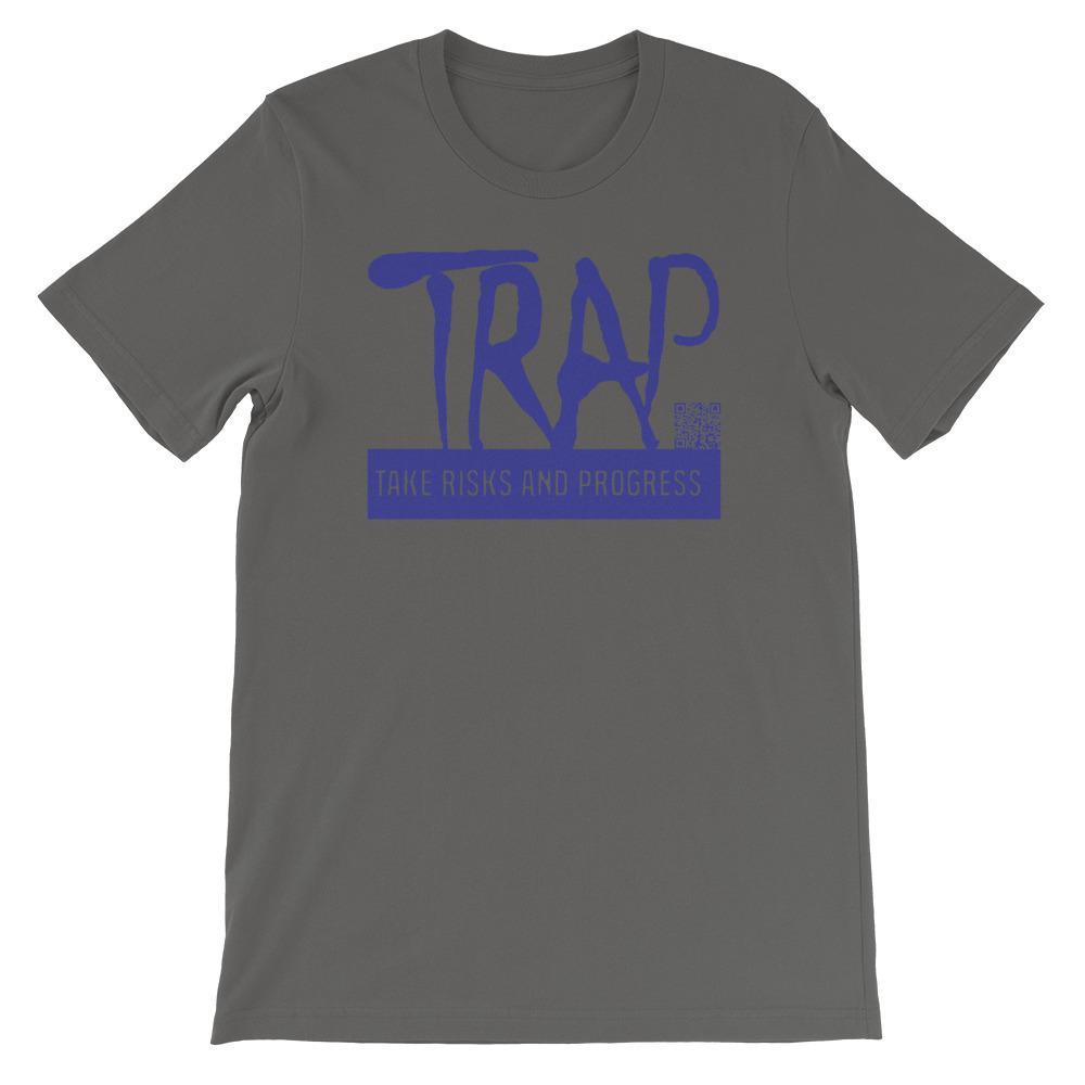 Take Risks And Progress Logo Tee (Blue)