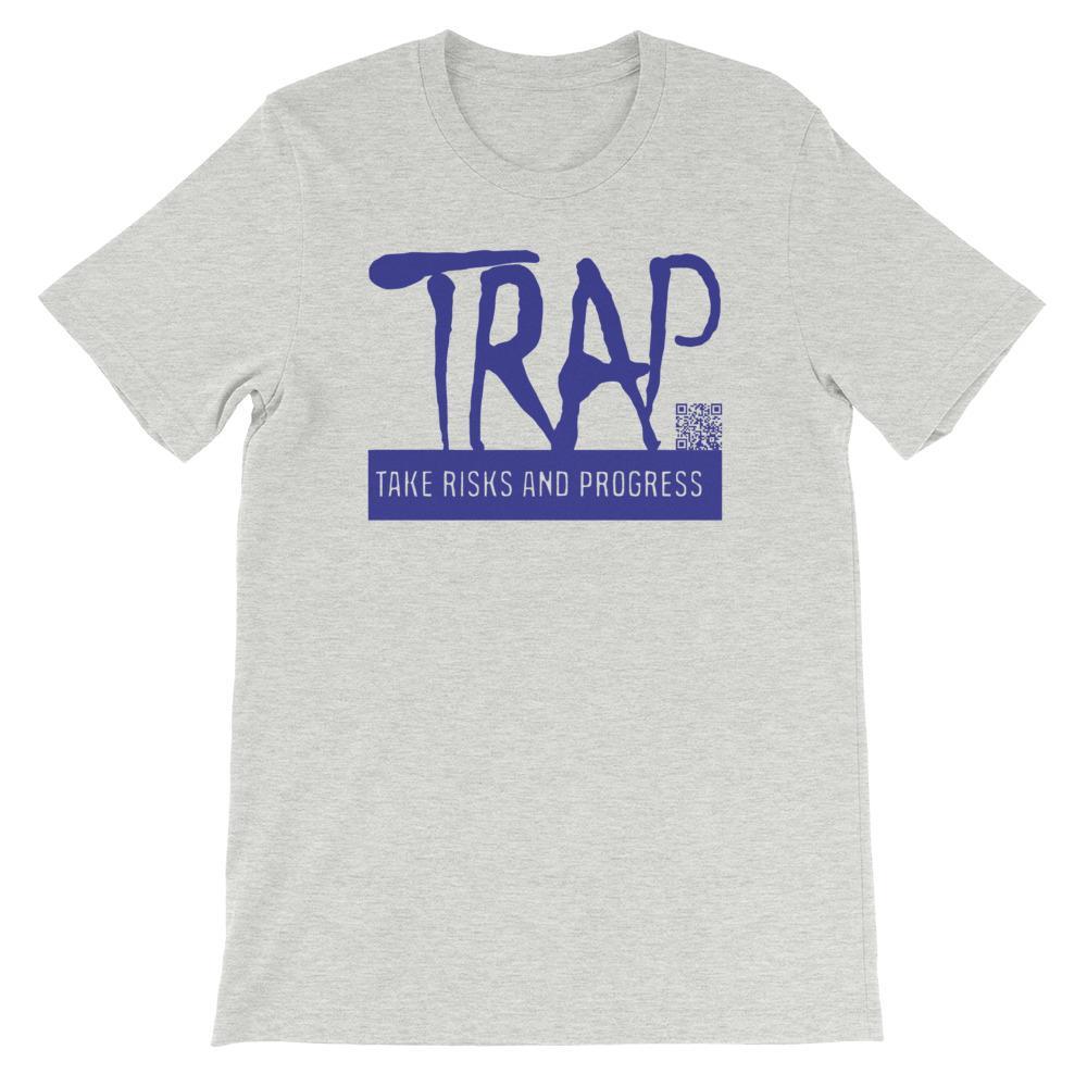 Take Risks And Progress Logo Tee (Blue)