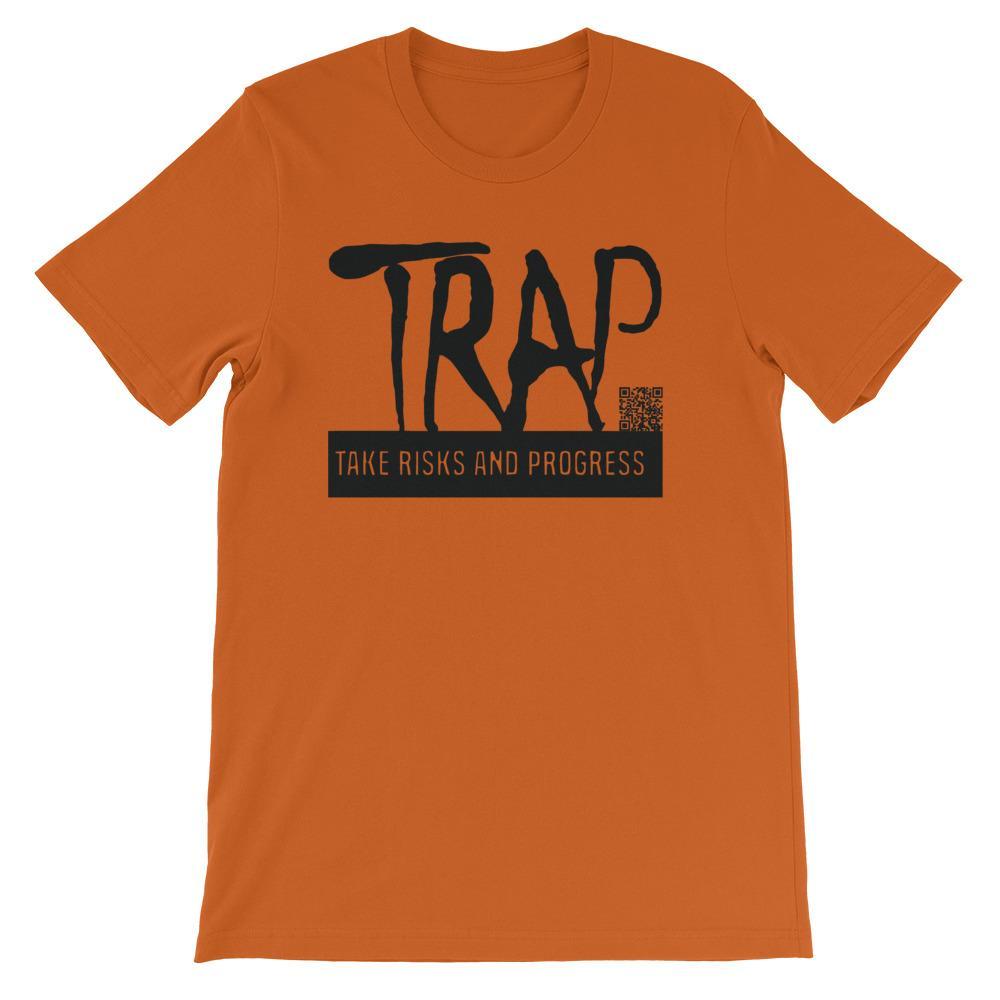 Take Risks And Progress Logo Tee (Black)