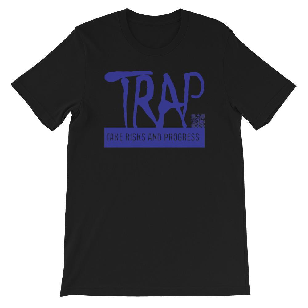 Take Risks And Progress Logo Tee (Blue)