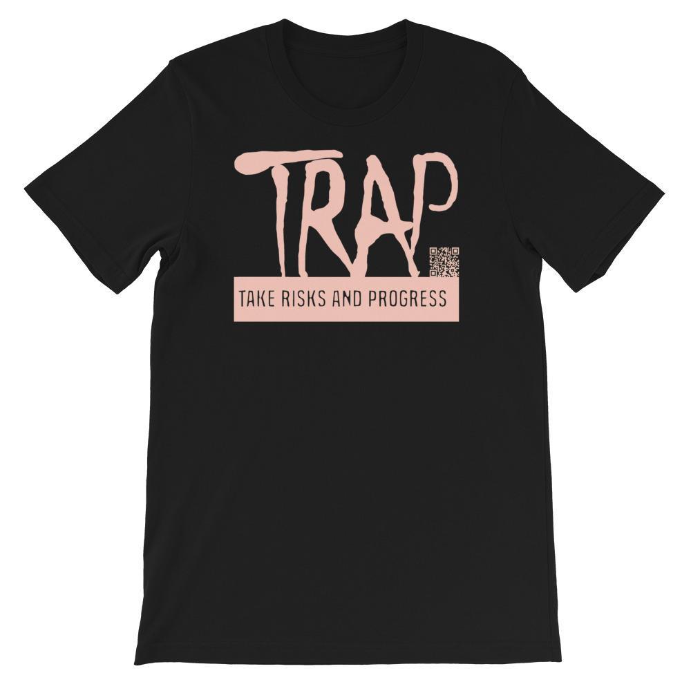 Take Risks And Progress Logo Tee (Pink)