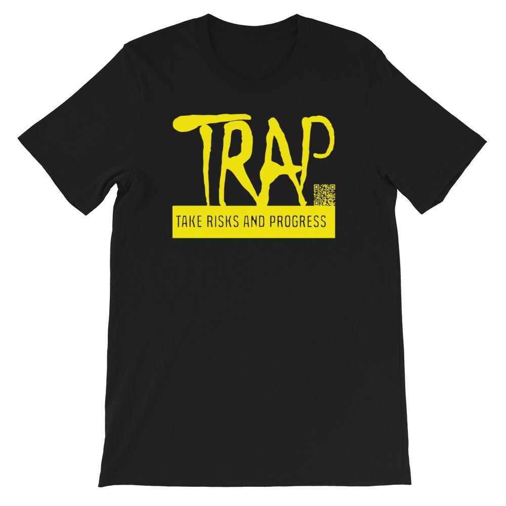 Take Risks And Progress Logo Tee (Yellow)