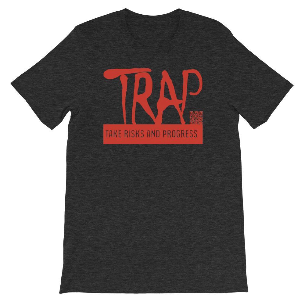 Take Risks And Progress Logo Tee (Red)