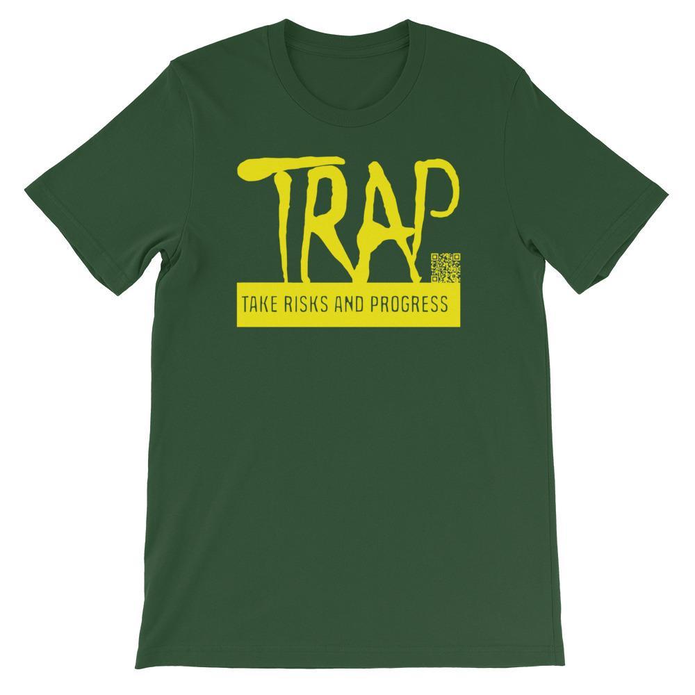 Take Risks And Progress Logo Tee (Yellow)