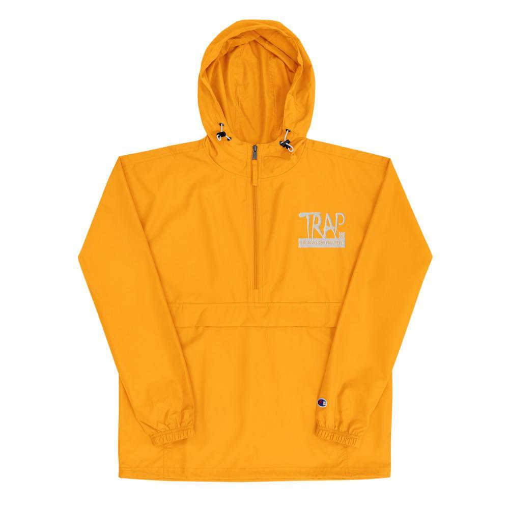 Embroidered TRAP Logo Packable Jacket