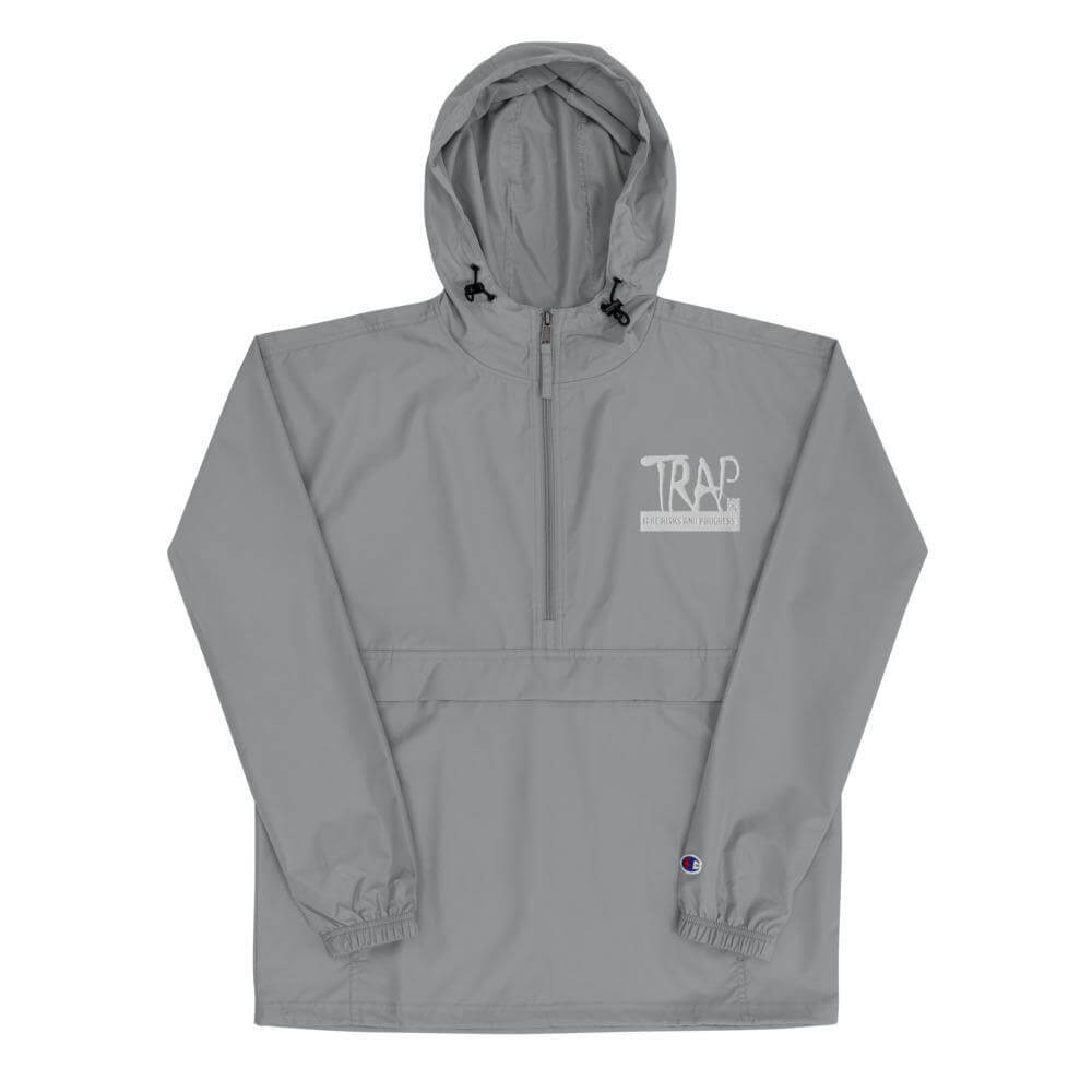 Embroidered TRAP Logo Packable Jacket