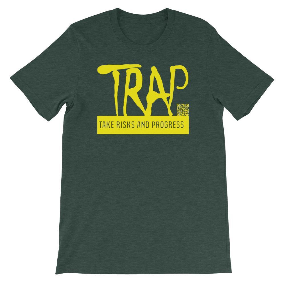 Take Risks And Progress Logo Tee (Yellow)