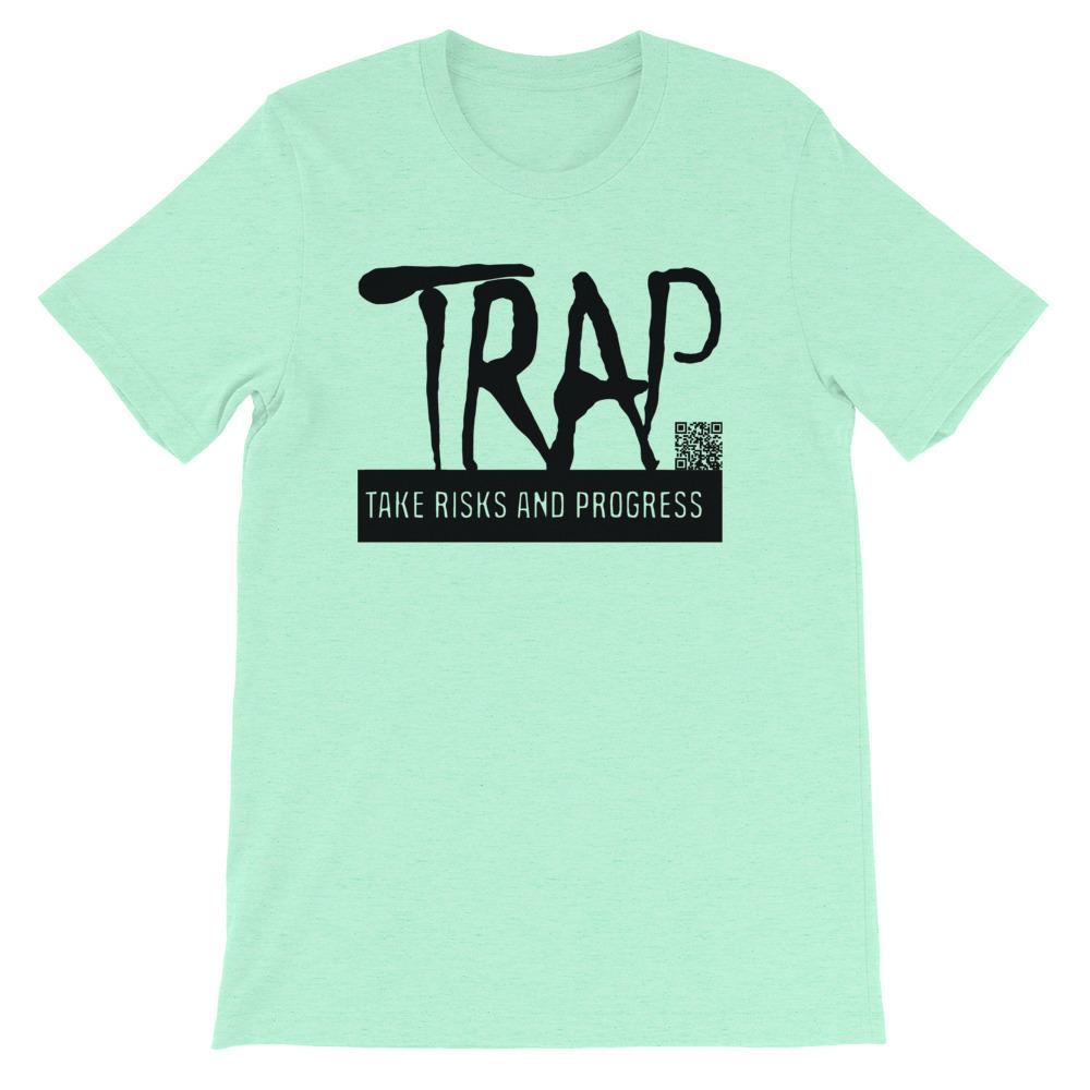 Take Risks And Progress Logo Tee (Black)
