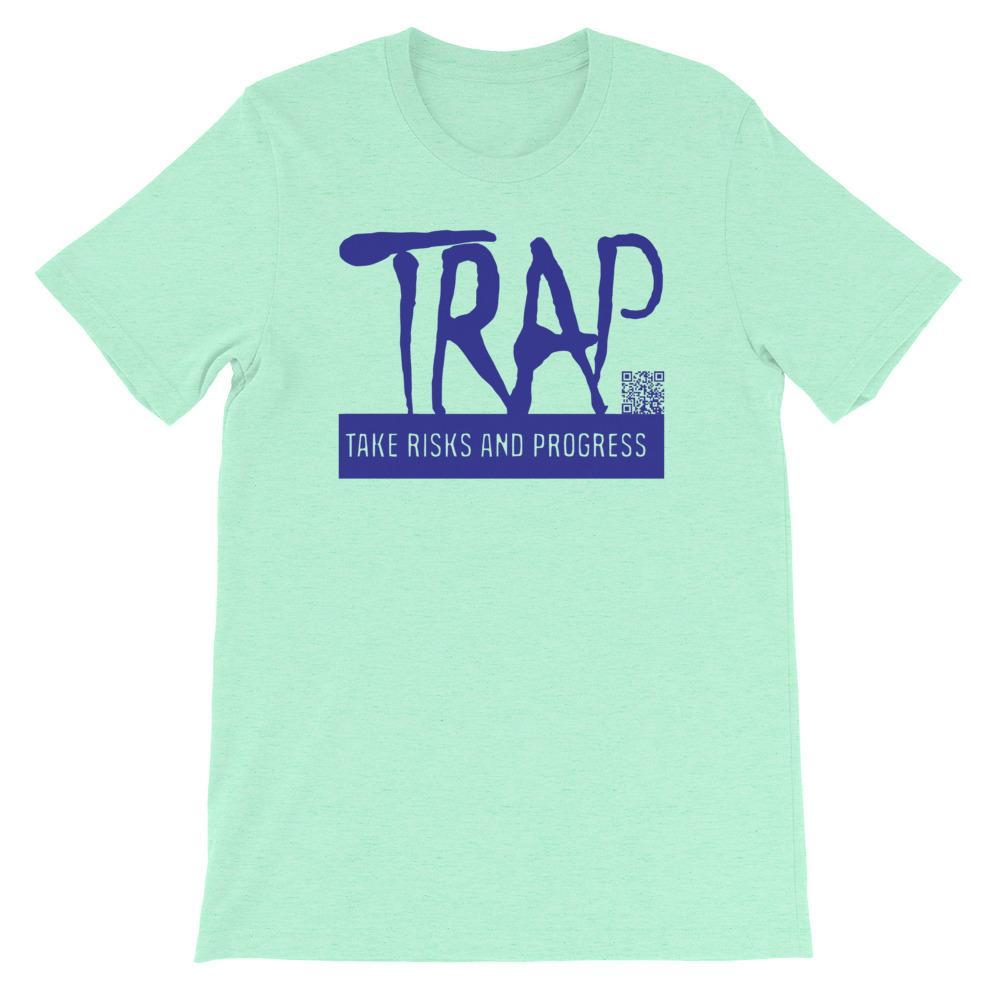 Take Risks And Progress Logo Tee (Blue)