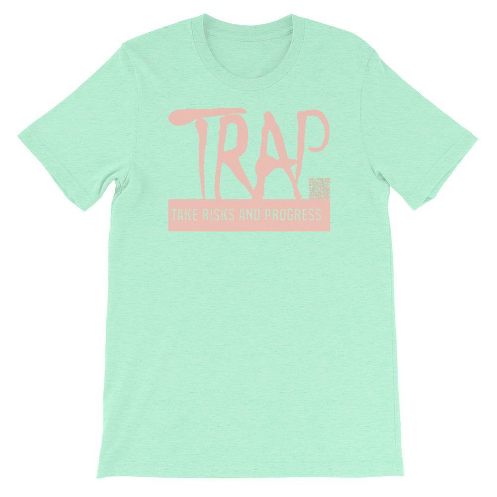Take Risks And Progress Logo Tee (Pink)