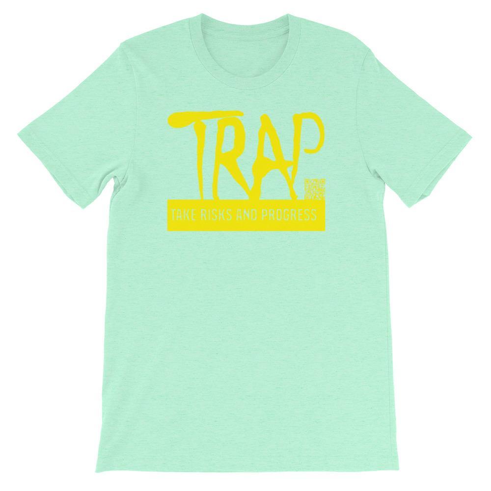 Take Risks And Progress Logo Tee (Yellow)