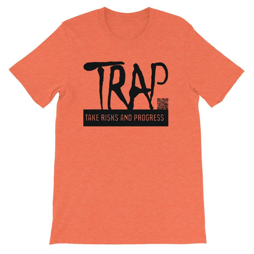 Take Risks And Progress Logo Tee (Black)