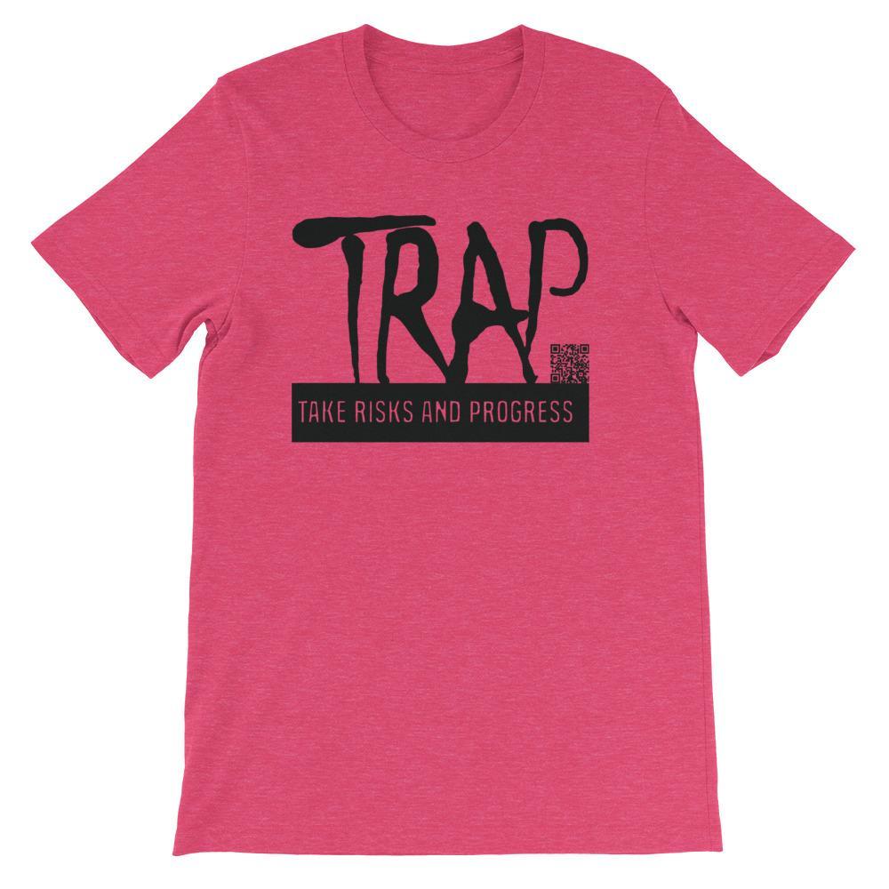 Take Risks And Progress Logo Tee (Black)