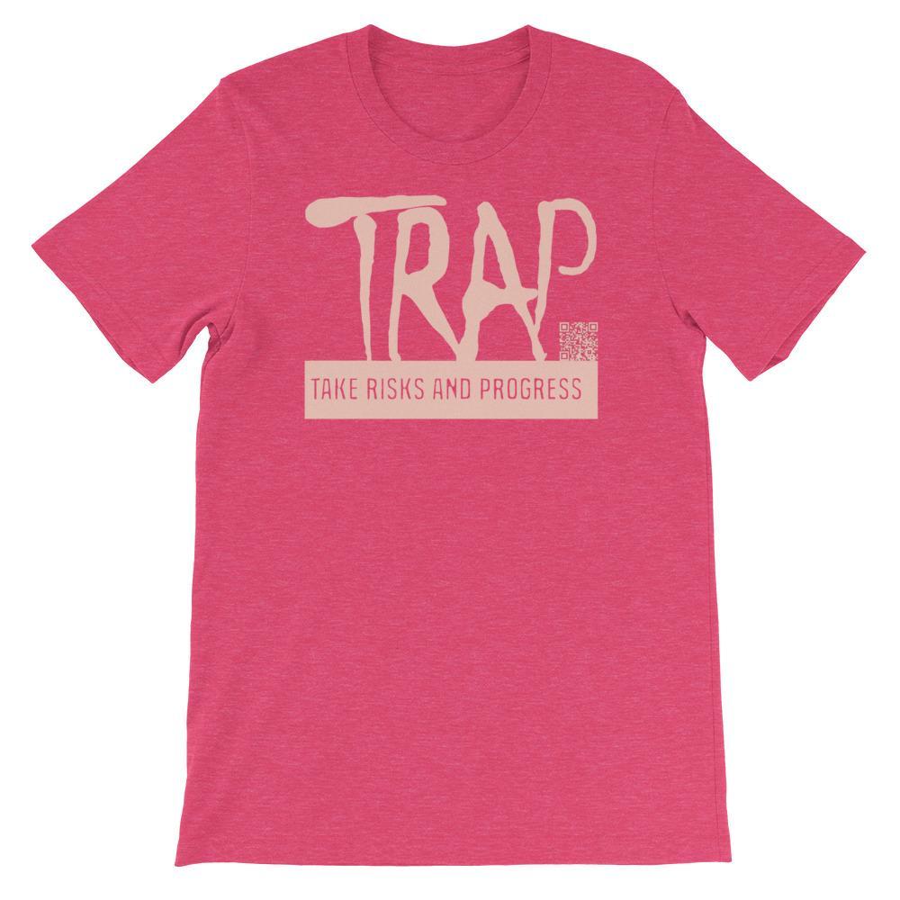 Take Risks And Progress Logo Tee (Pink)