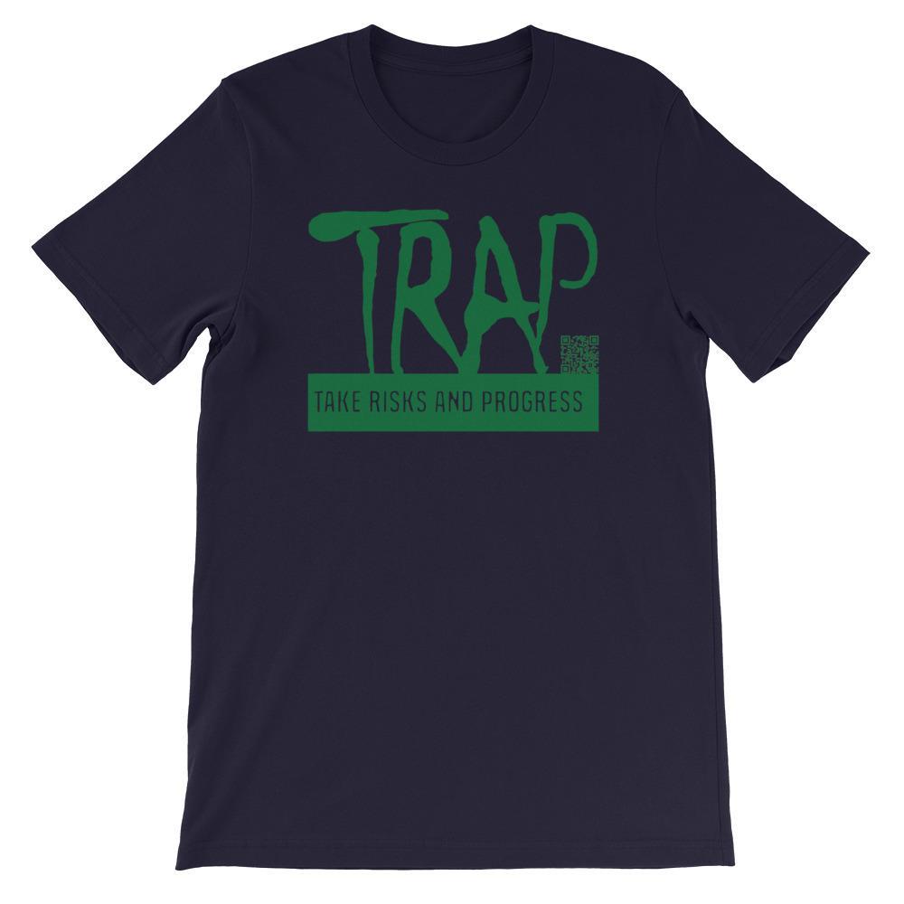 Take Risks And Progress Logo Tee (Green)