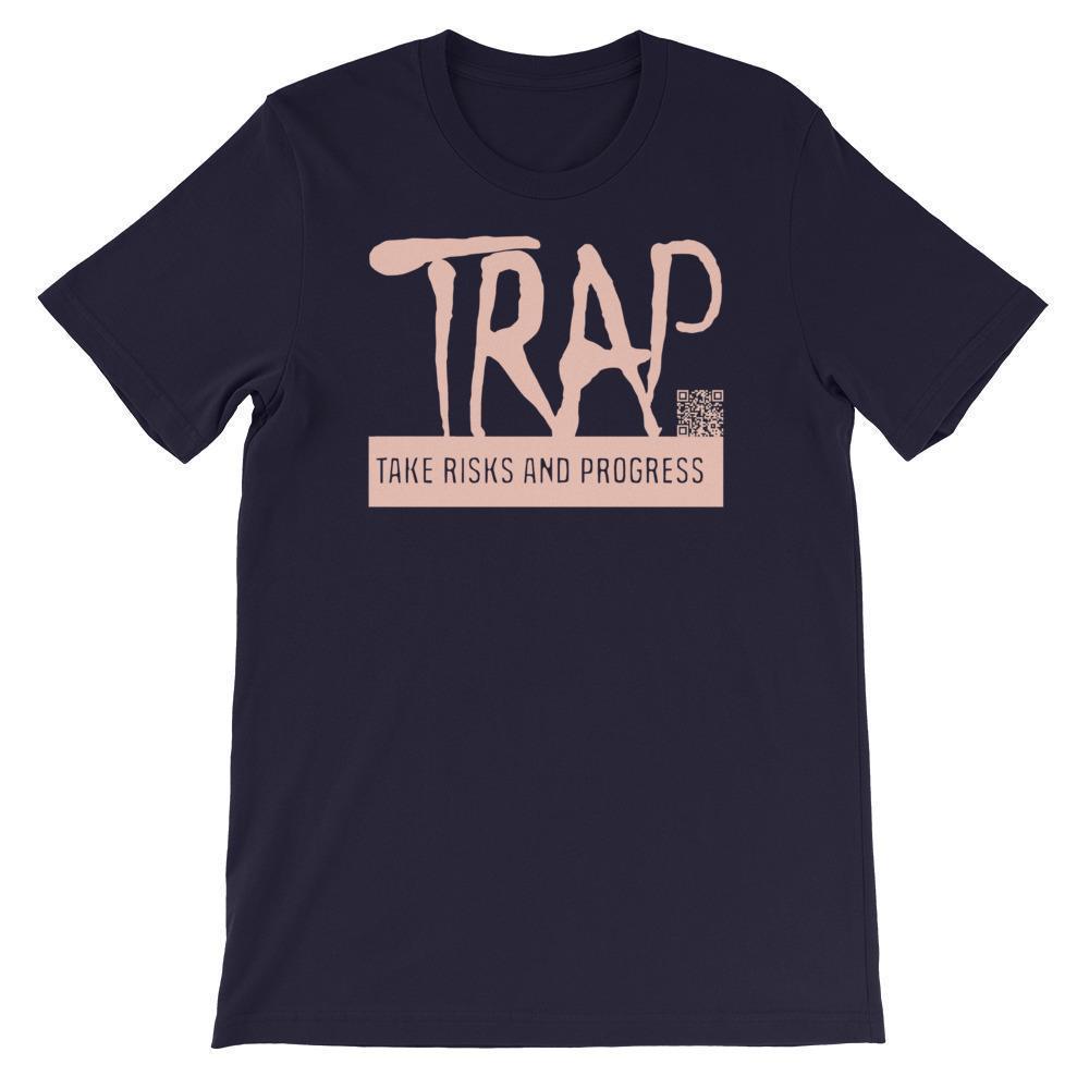 Take Risks And Progress Logo Tee (Pink)