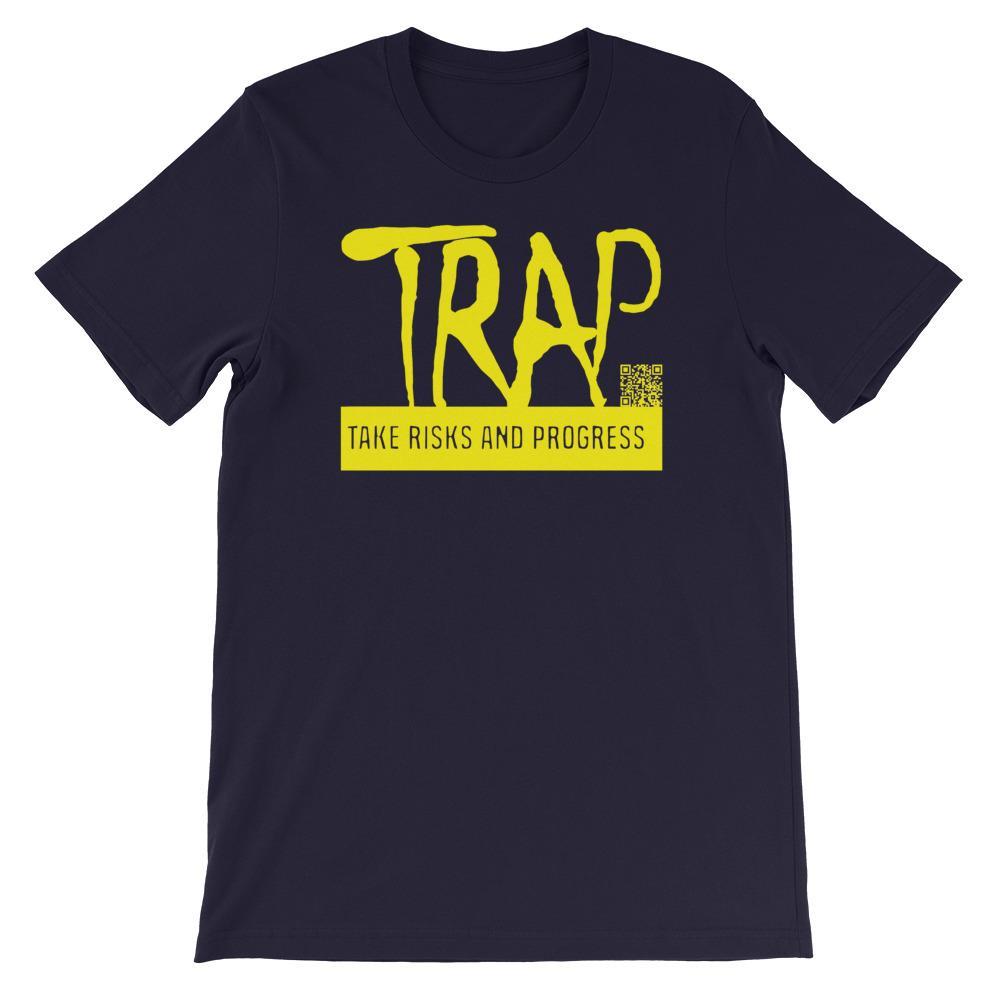Take Risks And Progress Logo Tee (Yellow)