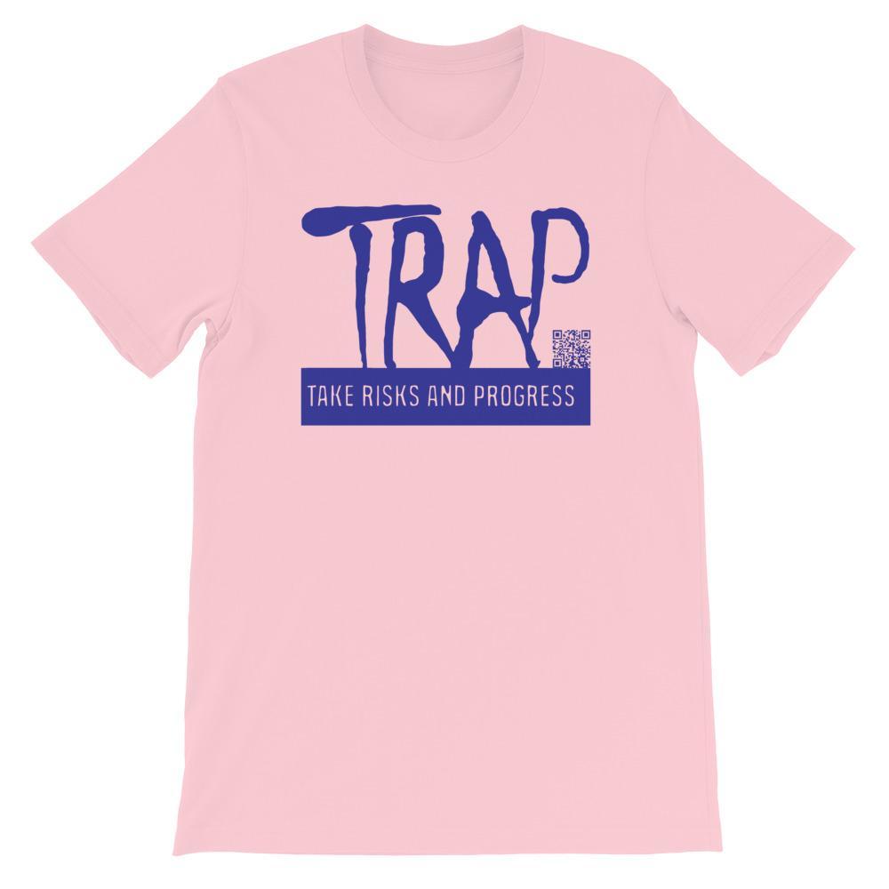 Take Risks And Progress Logo Tee (Blue)