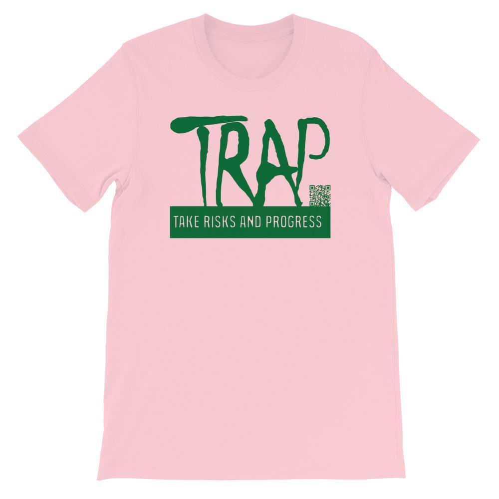 Take Risks And Progress Logo Tee (Green)