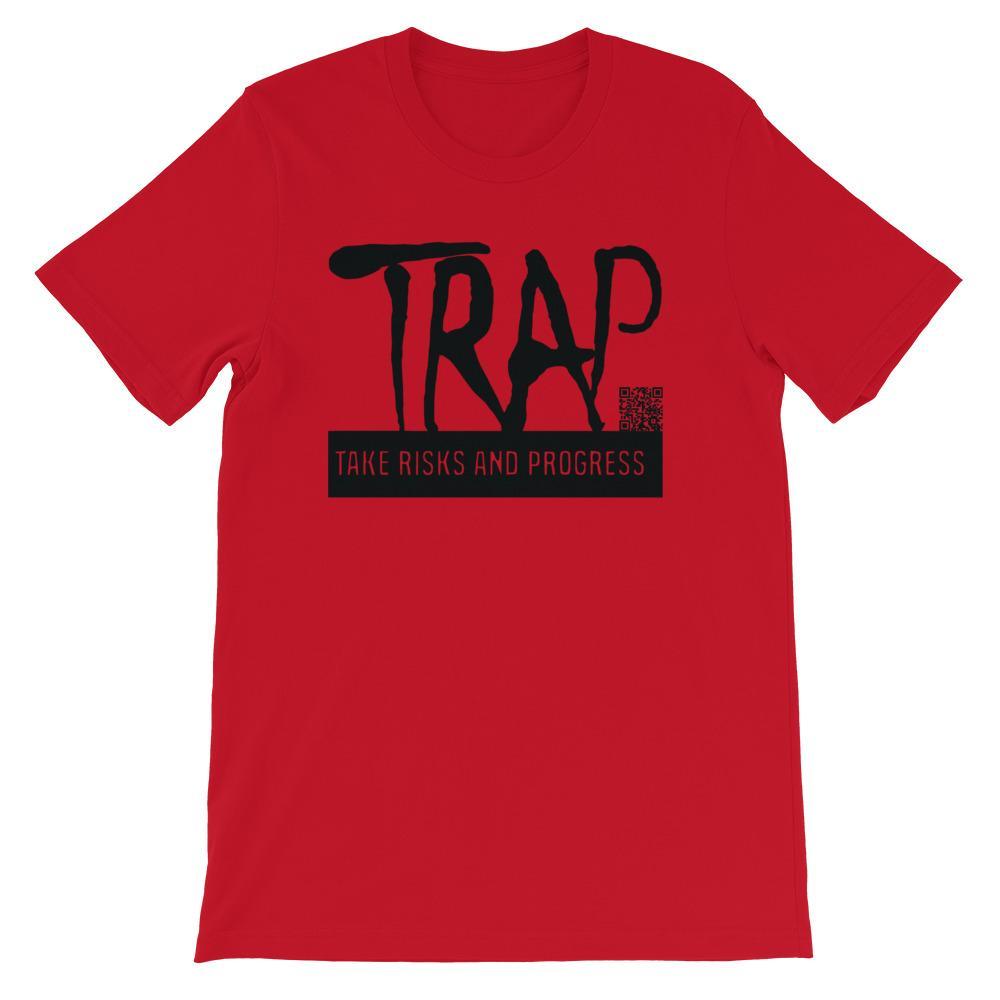 Take Risks And Progress Logo Tee (Black)