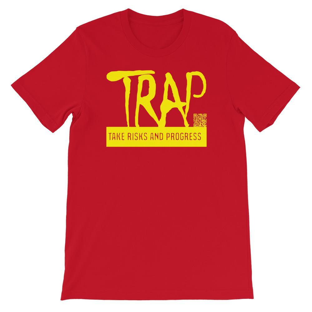 Take Risks And Progress Logo Tee (Yellow)