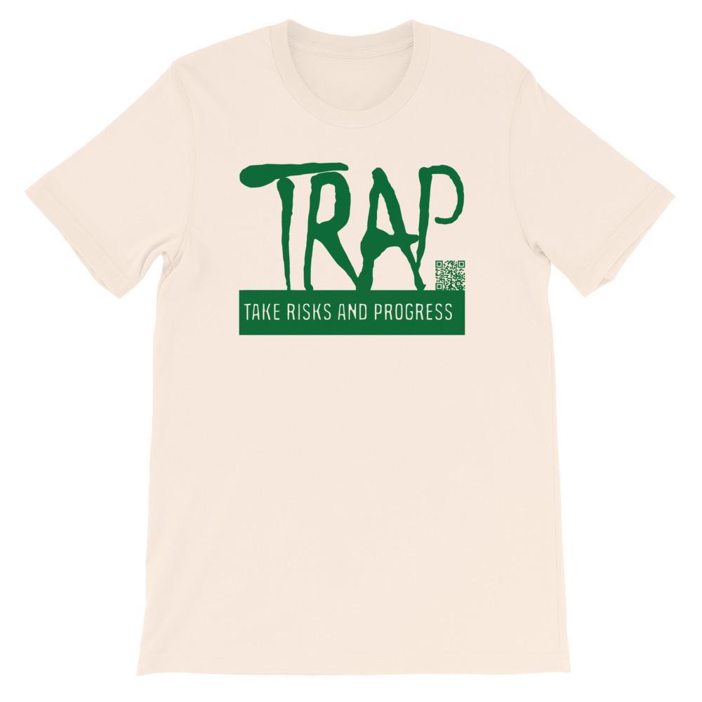 Take Risks And Progress Logo Tee (Green)