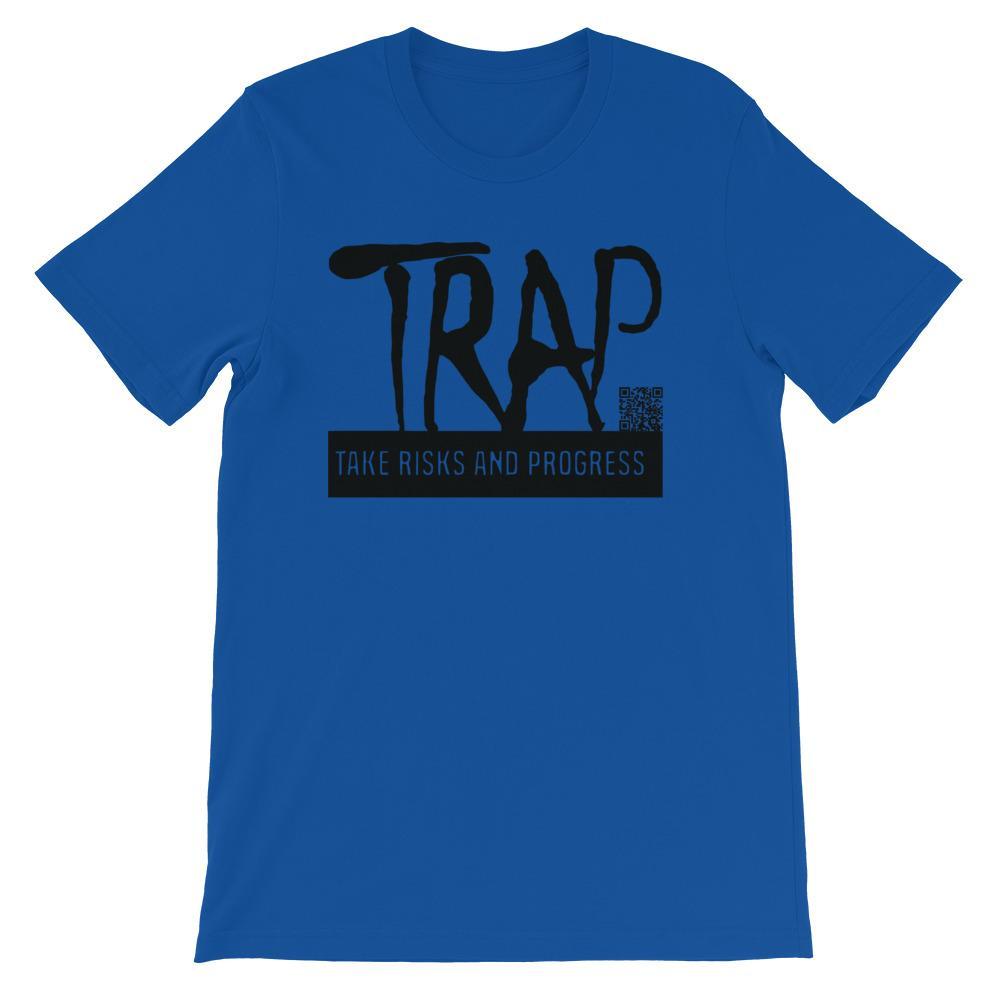 Take Risks And Progress Logo Tee (Black)