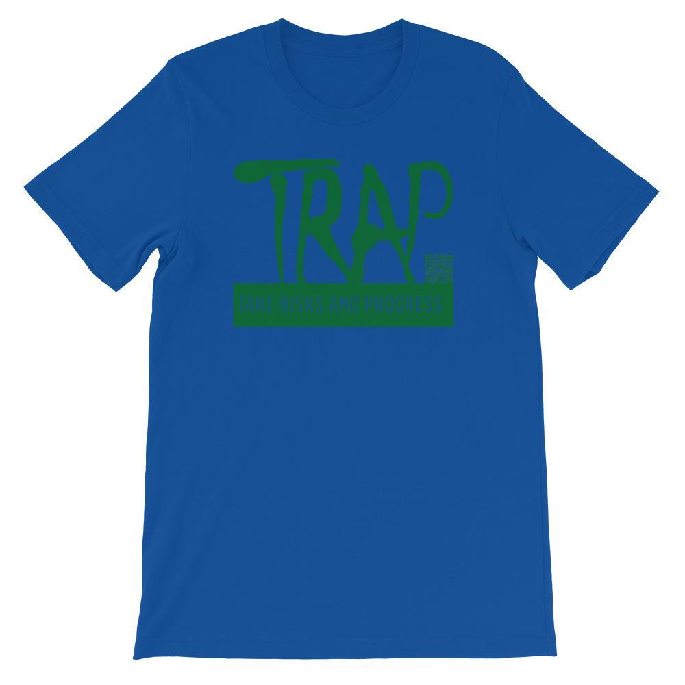 Take Risks And Progress Logo Tee (Green)