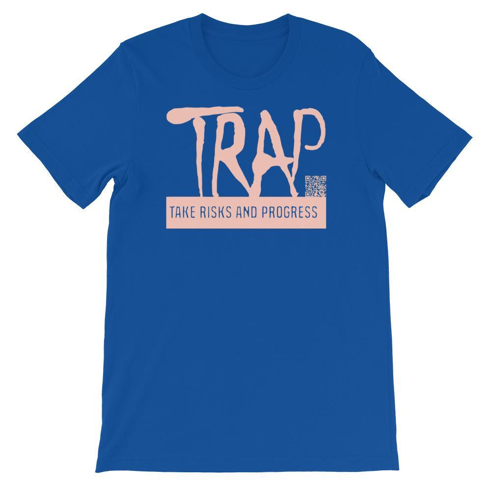 Take Risks And Progress Logo Tee (Pink)