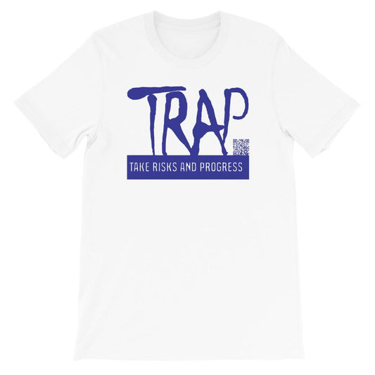 Take Risks And Progress Logo Tee (Blue)