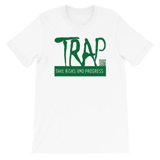 Take Risks And Progress Logo Tee (Green)