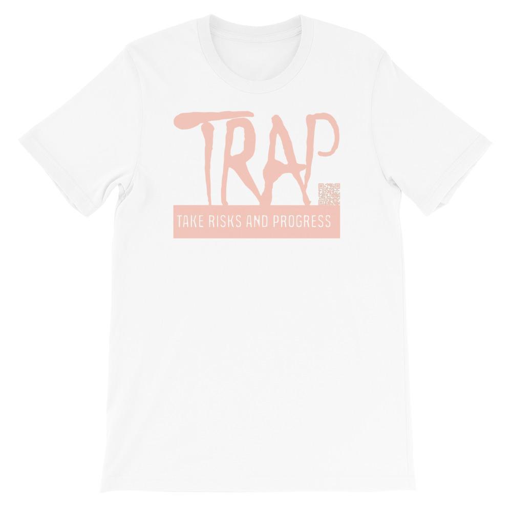 Take Risks And Progress Logo Tee (Pink)