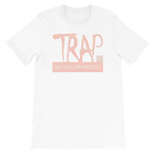 Take Risks And Progress Logo Tee (Pink)