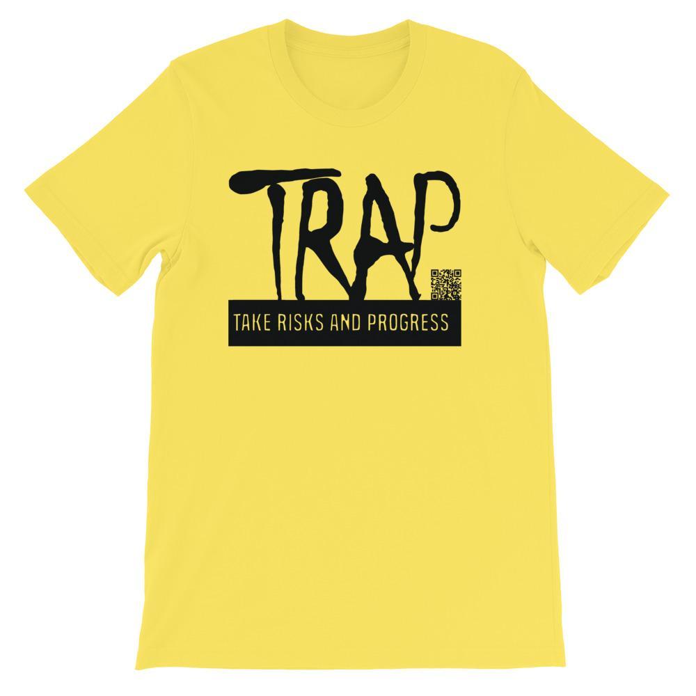 Take Risks And Progress Logo Tee (Black)
