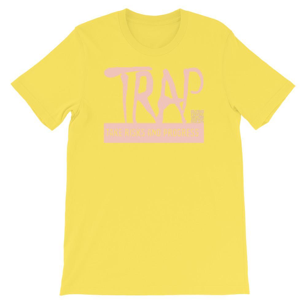 Take Risks And Progress Logo Tee (Pink)